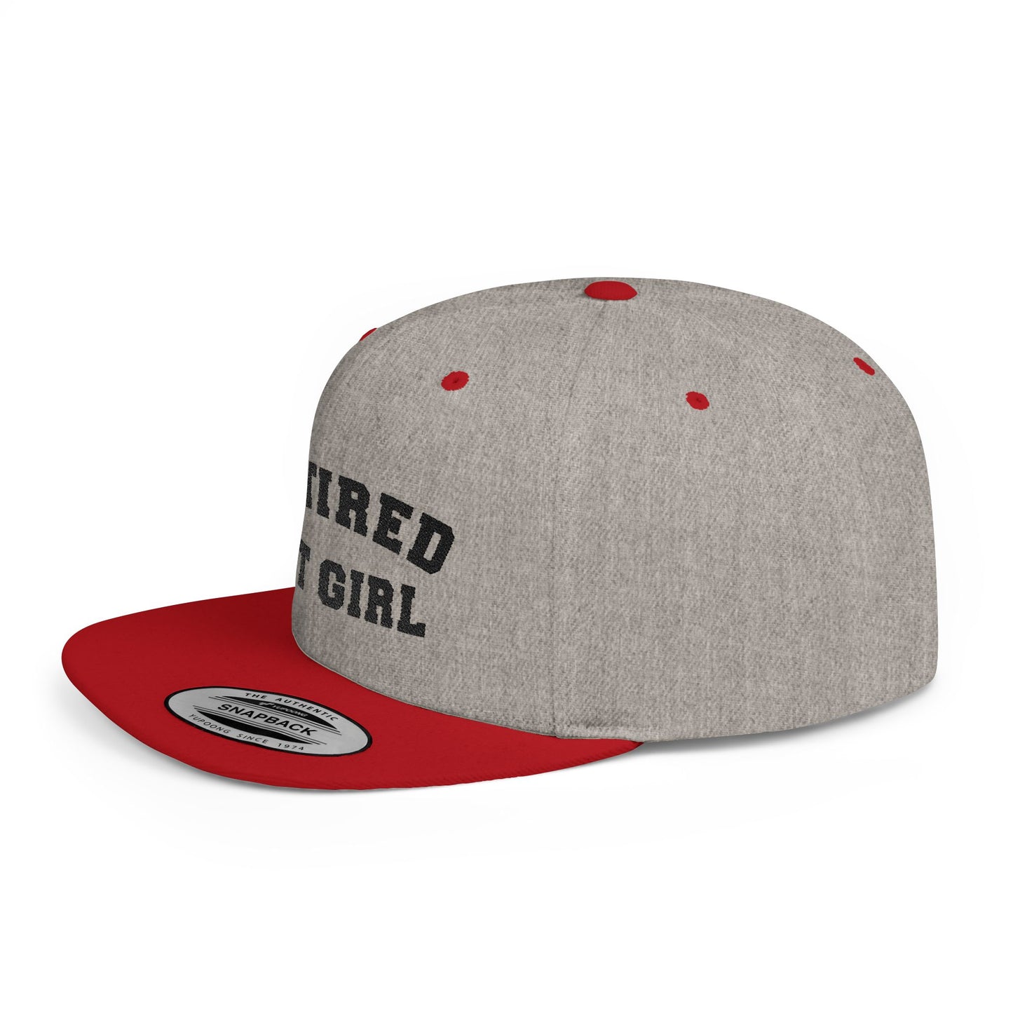 Retired Hot Girl Embroidered Cap | Funny Mom Life Hat in Multiple Colors
