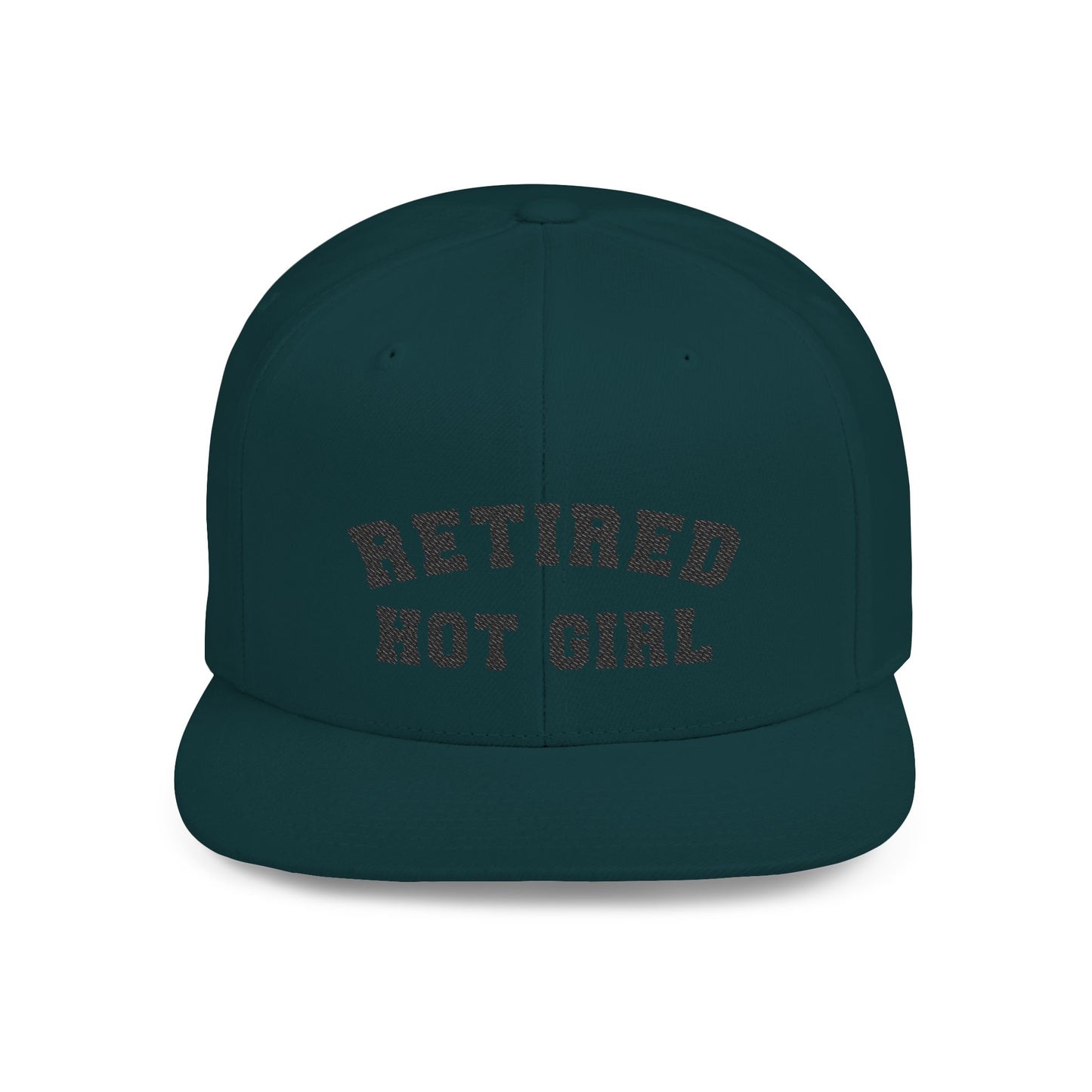 Retired Hot Girl Embroidered Cap | Funny Mom Life Hat in Multiple Colors