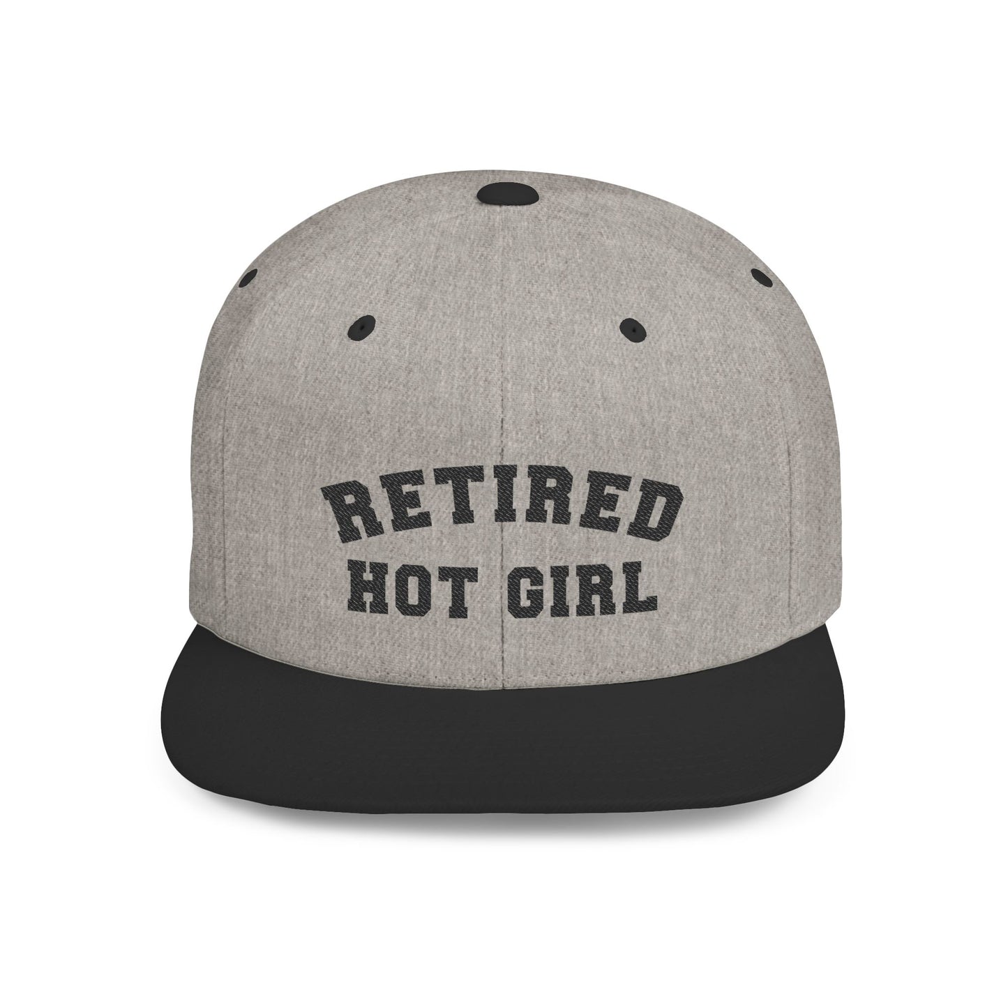 Retired Hot Girl Embroidered Cap | Funny Mom Life Hat in Multiple Colors