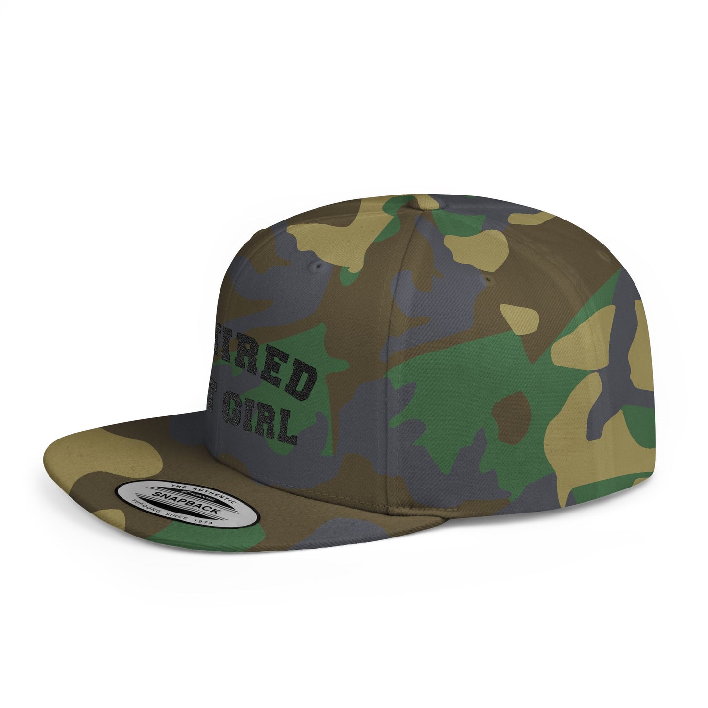 Retired Hot Girl Embroidered Cap | Funny Mom Life Hat in Multiple Colors