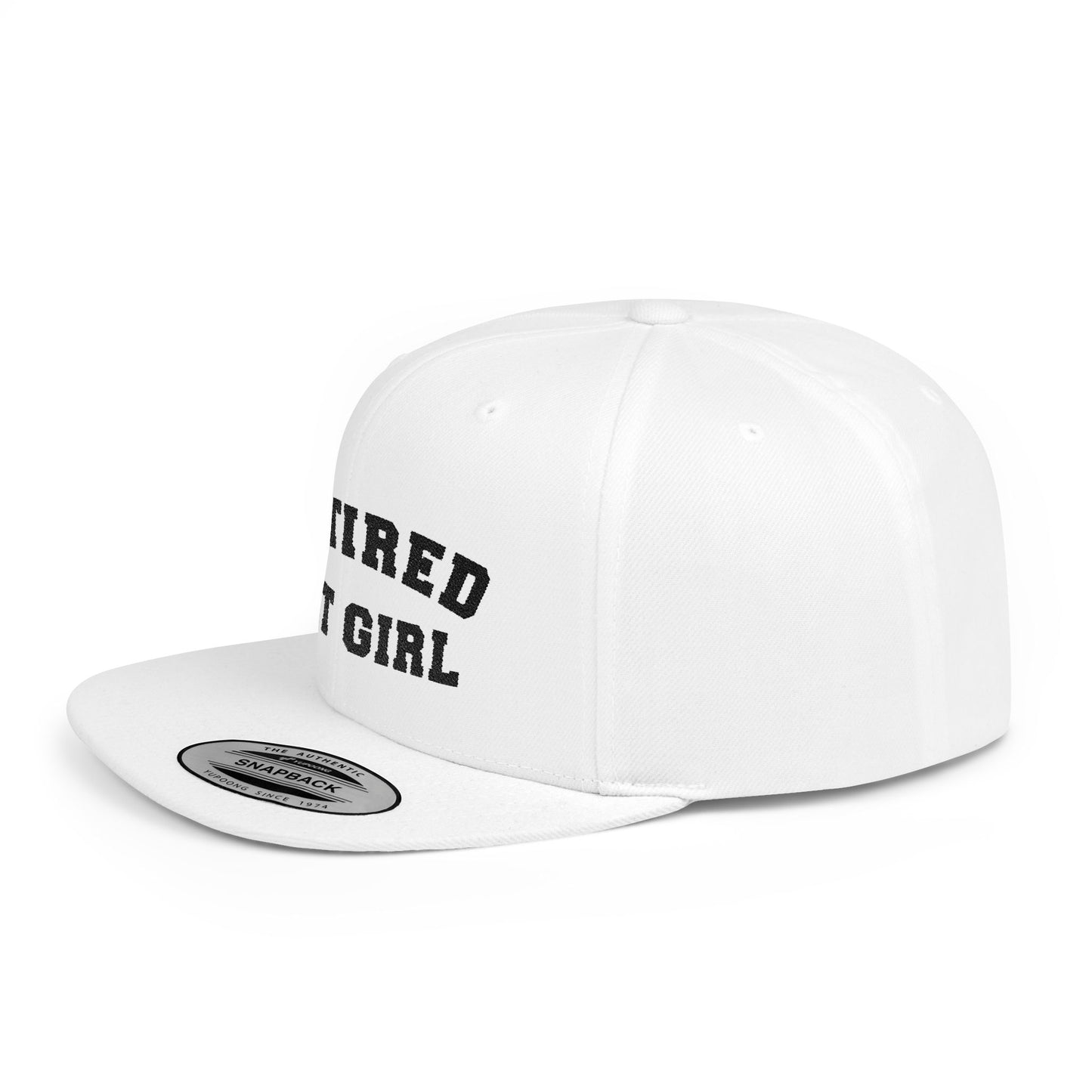 Retired Hot Girl Embroidered Cap | Funny Mom Life Hat in Multiple Colors