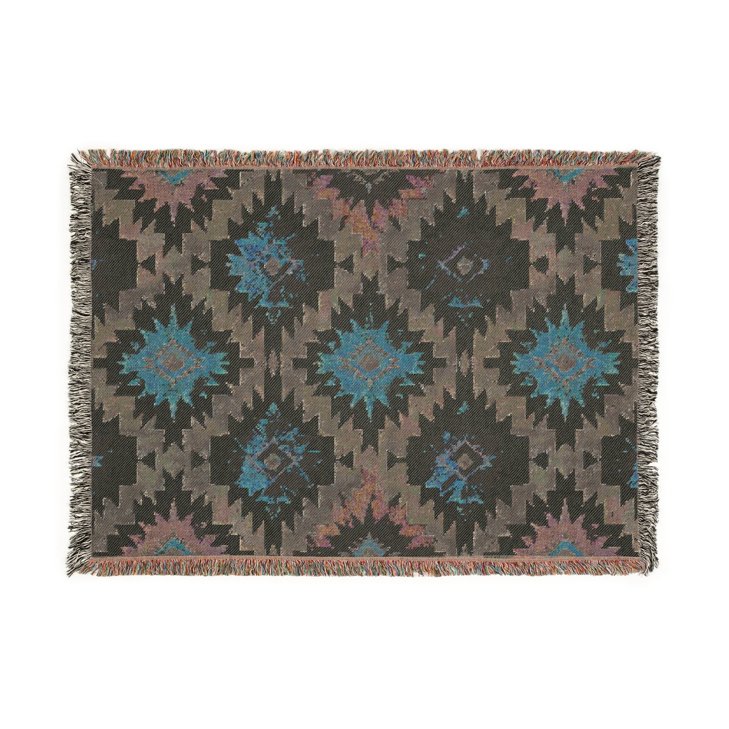 Southwestern Woven Throw Blanket
