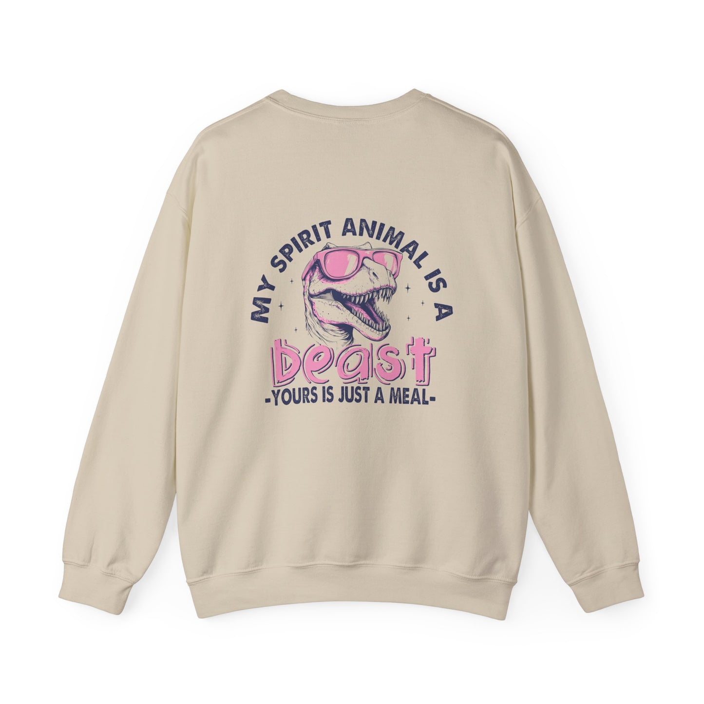 My Spirit Animal is a Beast Gildan® Crewneck Sweatshirt