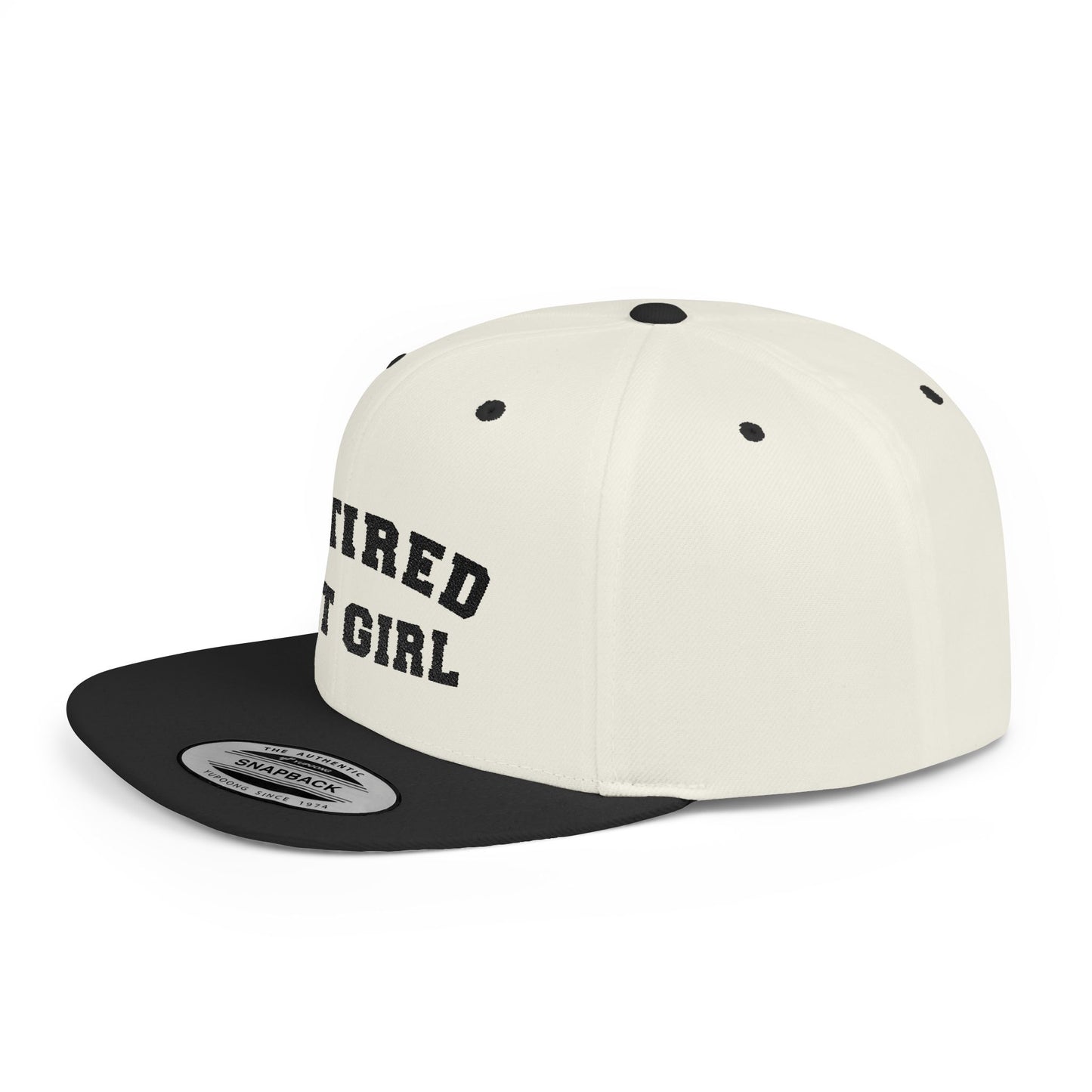 Retired Hot Girl Embroidered Cap | Funny Mom Life Hat in Multiple Colors