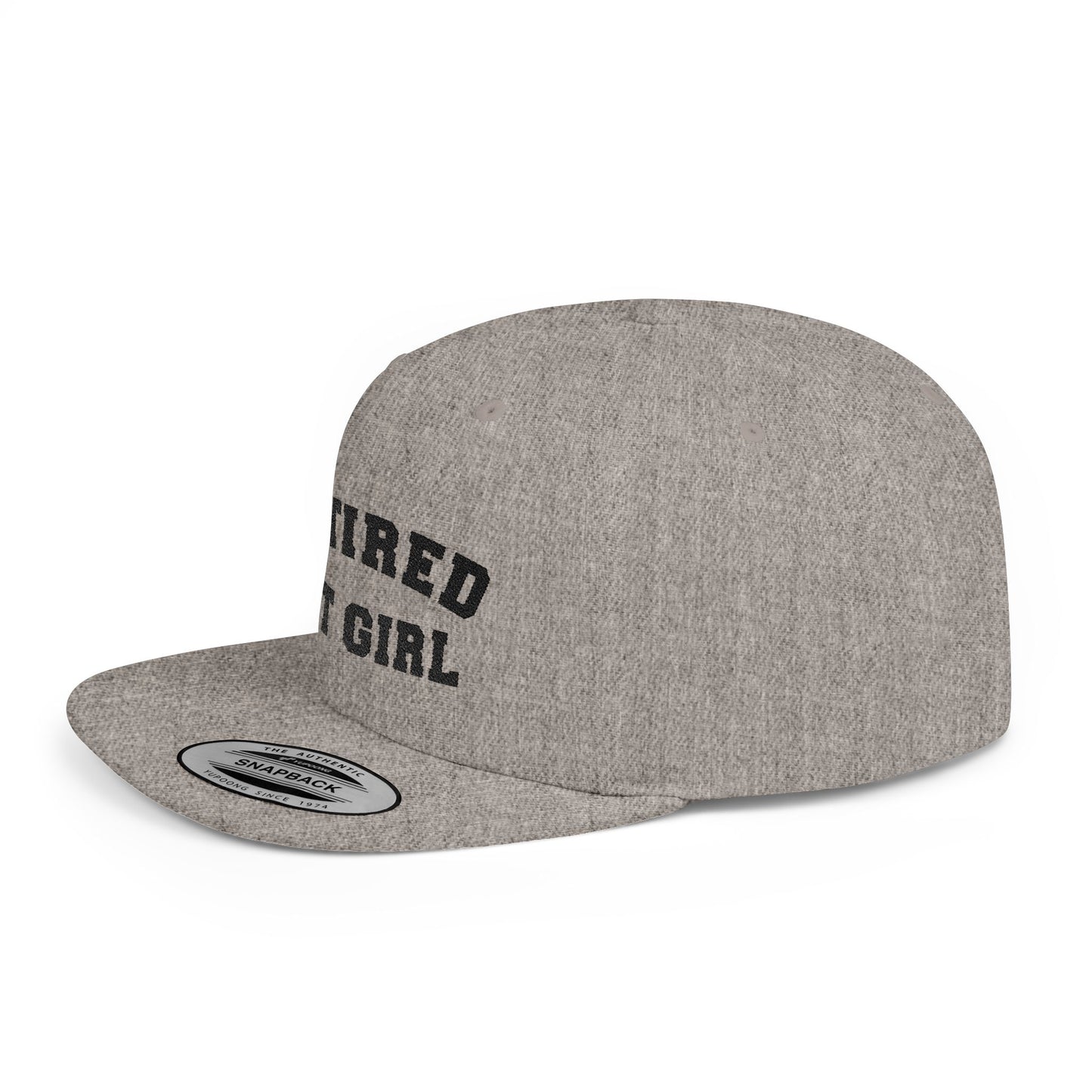 Retired Hot Girl Embroidered Cap | Funny Mom Life Hat in Multiple Colors