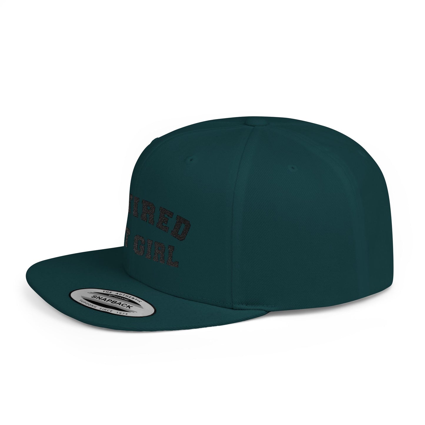 Retired Hot Girl Embroidered Cap | Funny Mom Life Hat in Multiple Colors