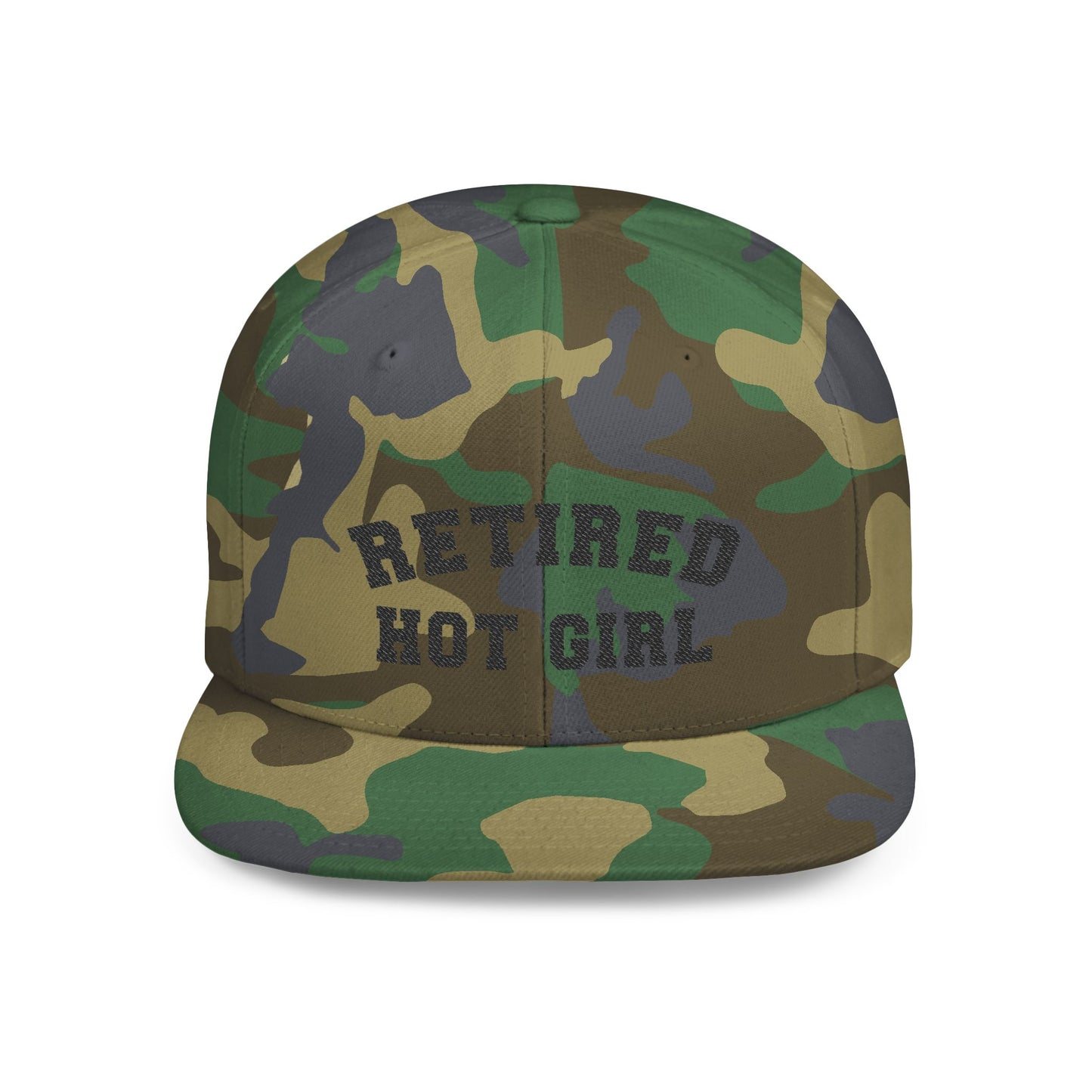 Retired Hot Girl Embroidered Cap | Funny Mom Life Hat in Multiple Colors