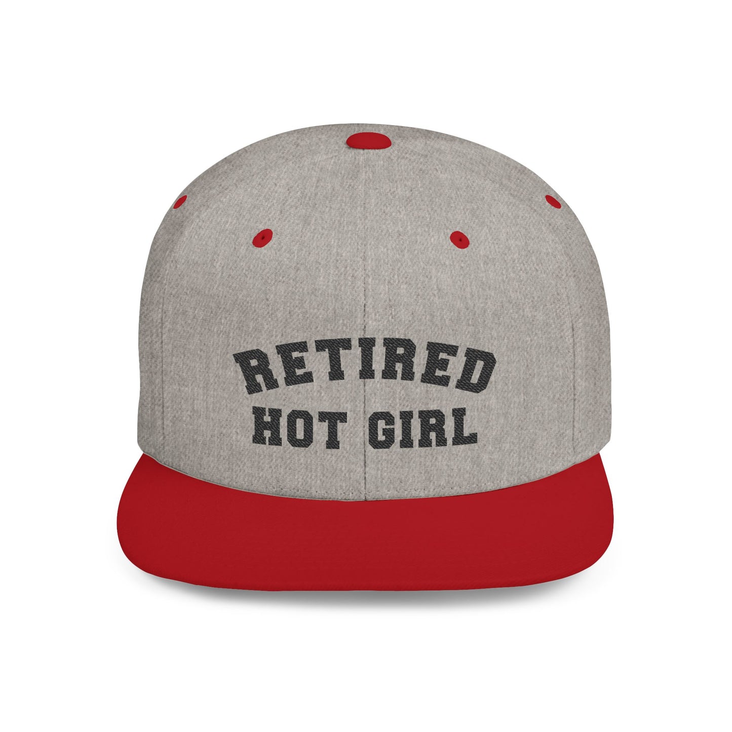 Retired Hot Girl Embroidered Cap | Funny Mom Life Hat in Multiple Colors