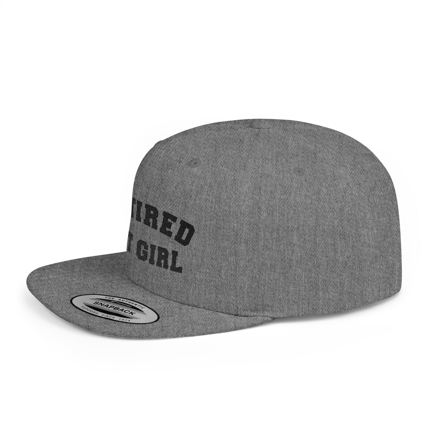 Retired Hot Girl Embroidered Cap | Funny Mom Life Hat in Multiple Colors