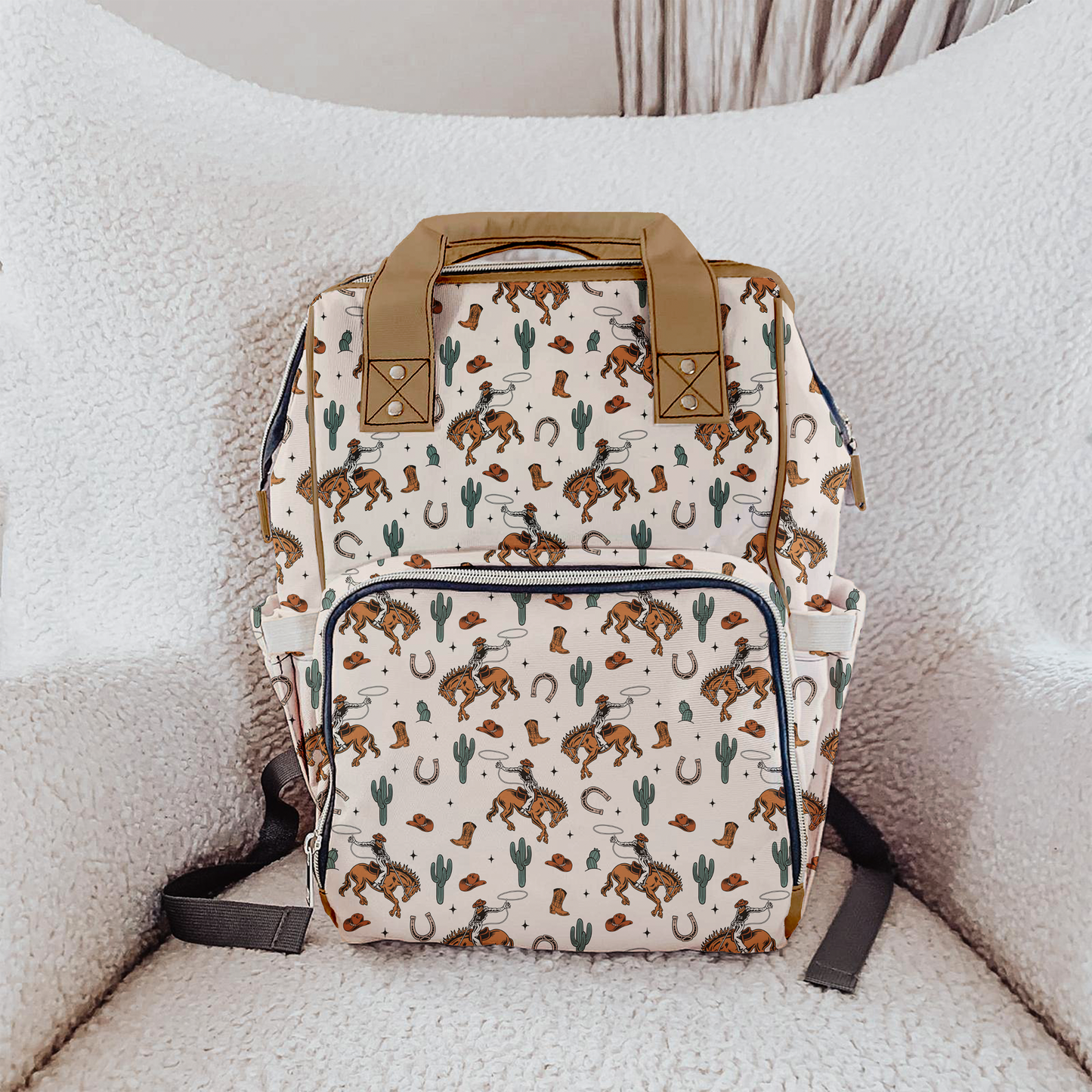 Cowboy Diaper Backpack β Stylish & Functional Baby Bag