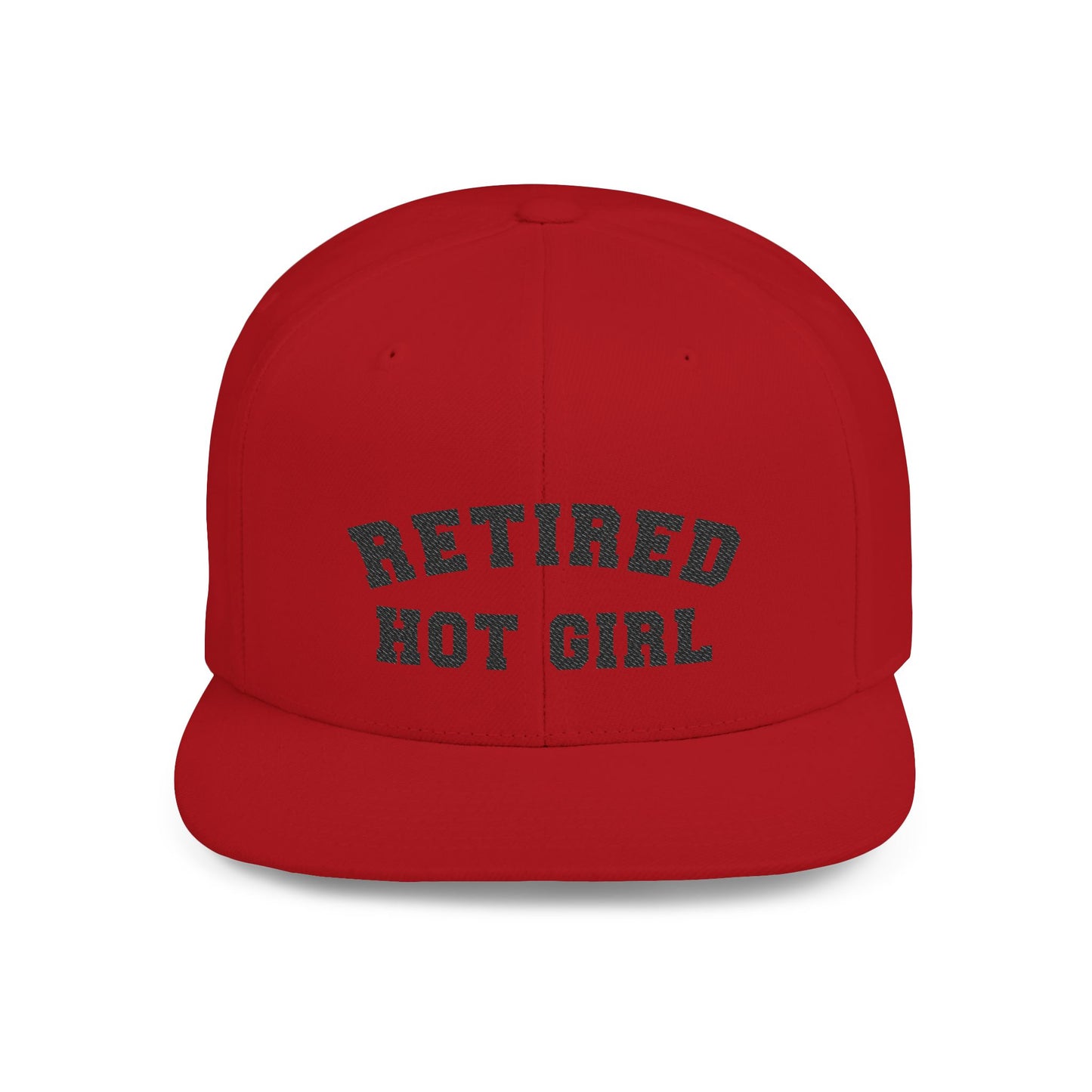 Retired Hot Girl Embroidered Cap | Funny Mom Life Hat in Multiple Colors