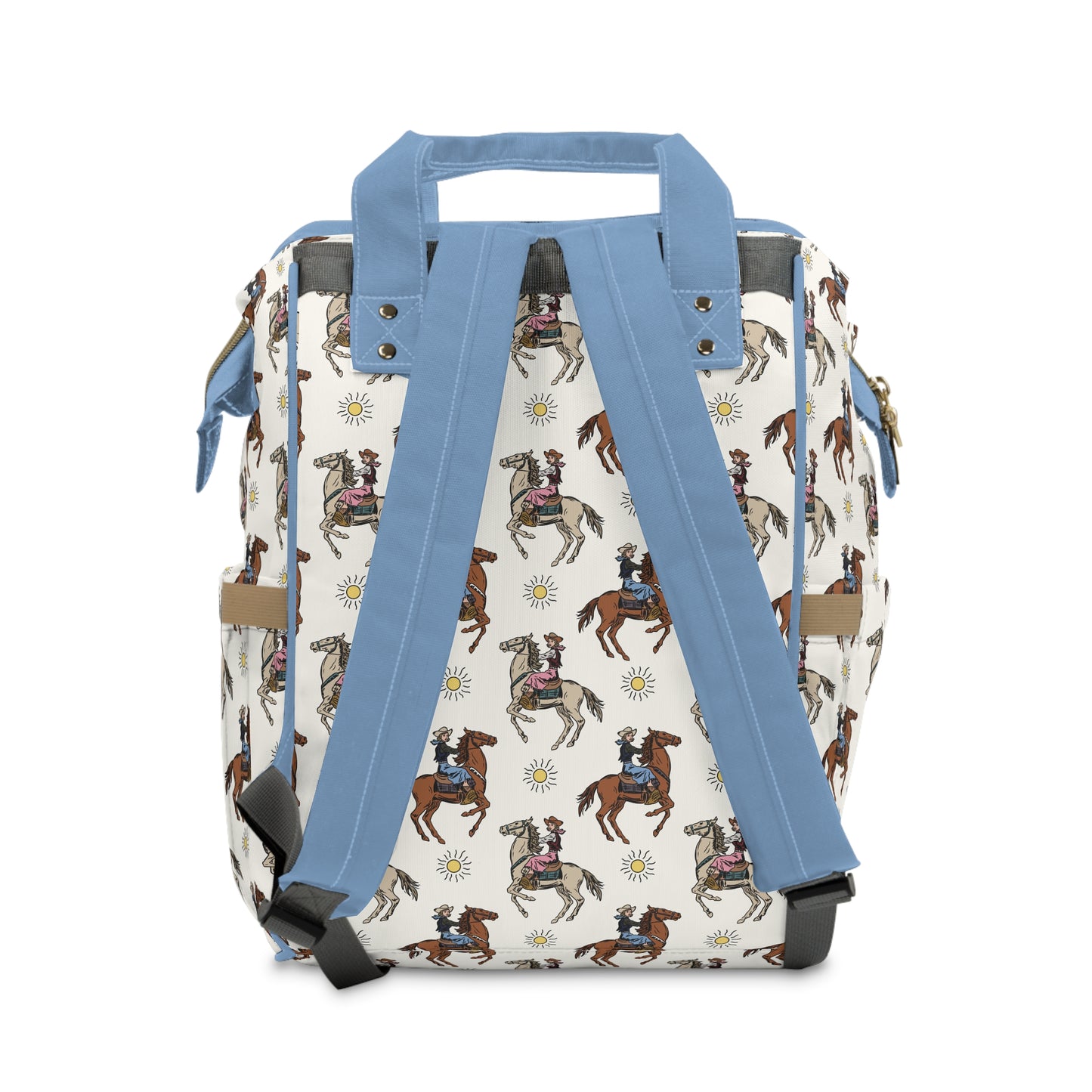 🤠 Vintage Cowgirl Diaper Backpack | Western Baby Bag | Stylish Multifunctional Diaper Bag for Modern Parents