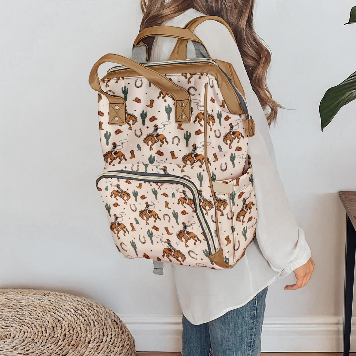 Cowboy Diaper Backpack β Stylish & Functional Baby Bag