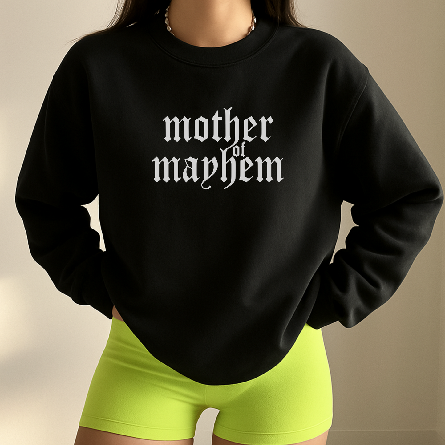 Mother of Mayhem Gildan® Crewneck Sweatshirt