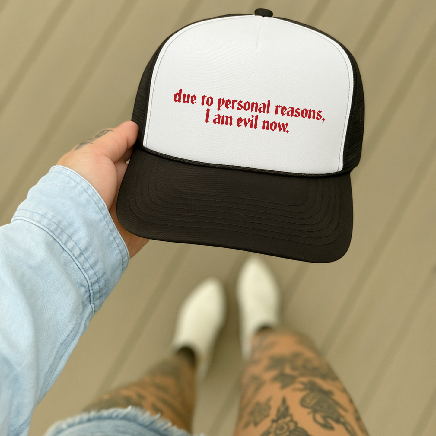 Due To Personal Reasons Otto® Trucker Hat