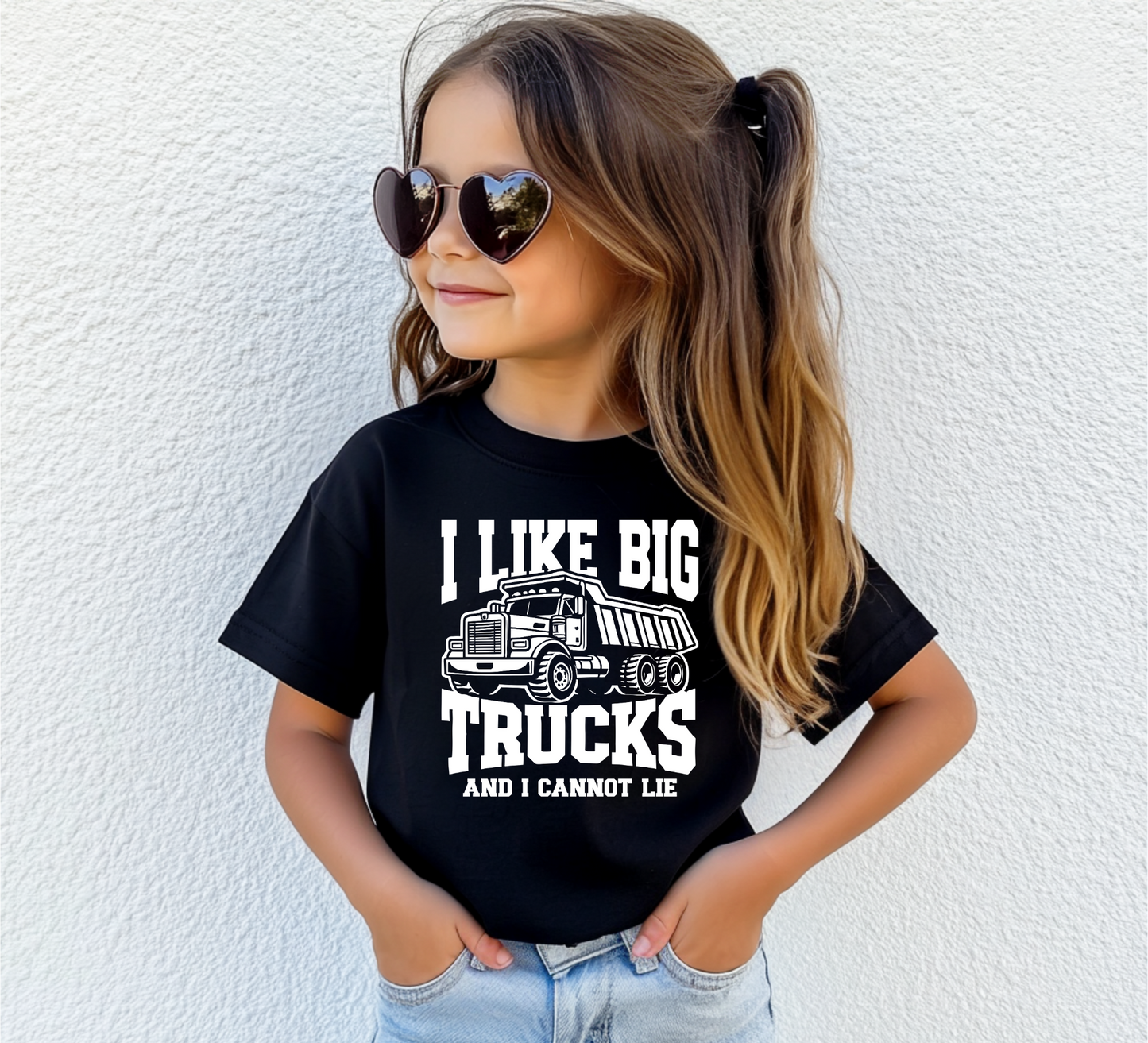 I Like Big Trucks Kids Comfort Colors® Tee