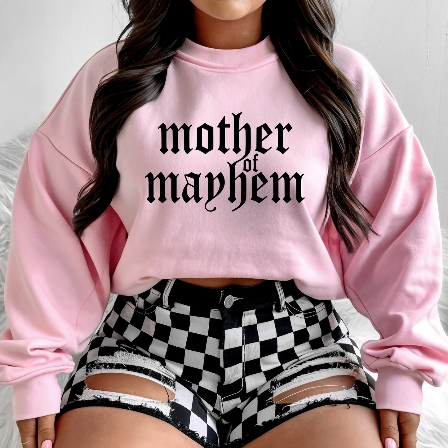Mother of Mayhem Gildan® Crewneck Sweatshirt