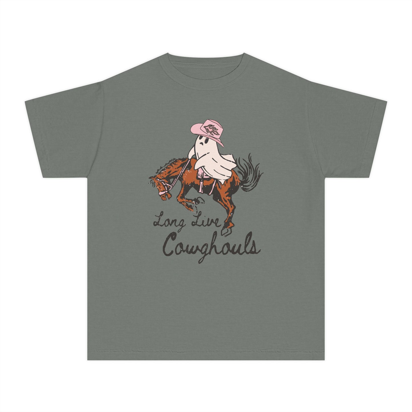 Youth Cowboy Tee, Fun Graphic Tee, Kids Western Shirt, Unique Gift for Young Riders, Birthday Apparel, Western-Themed Clothing