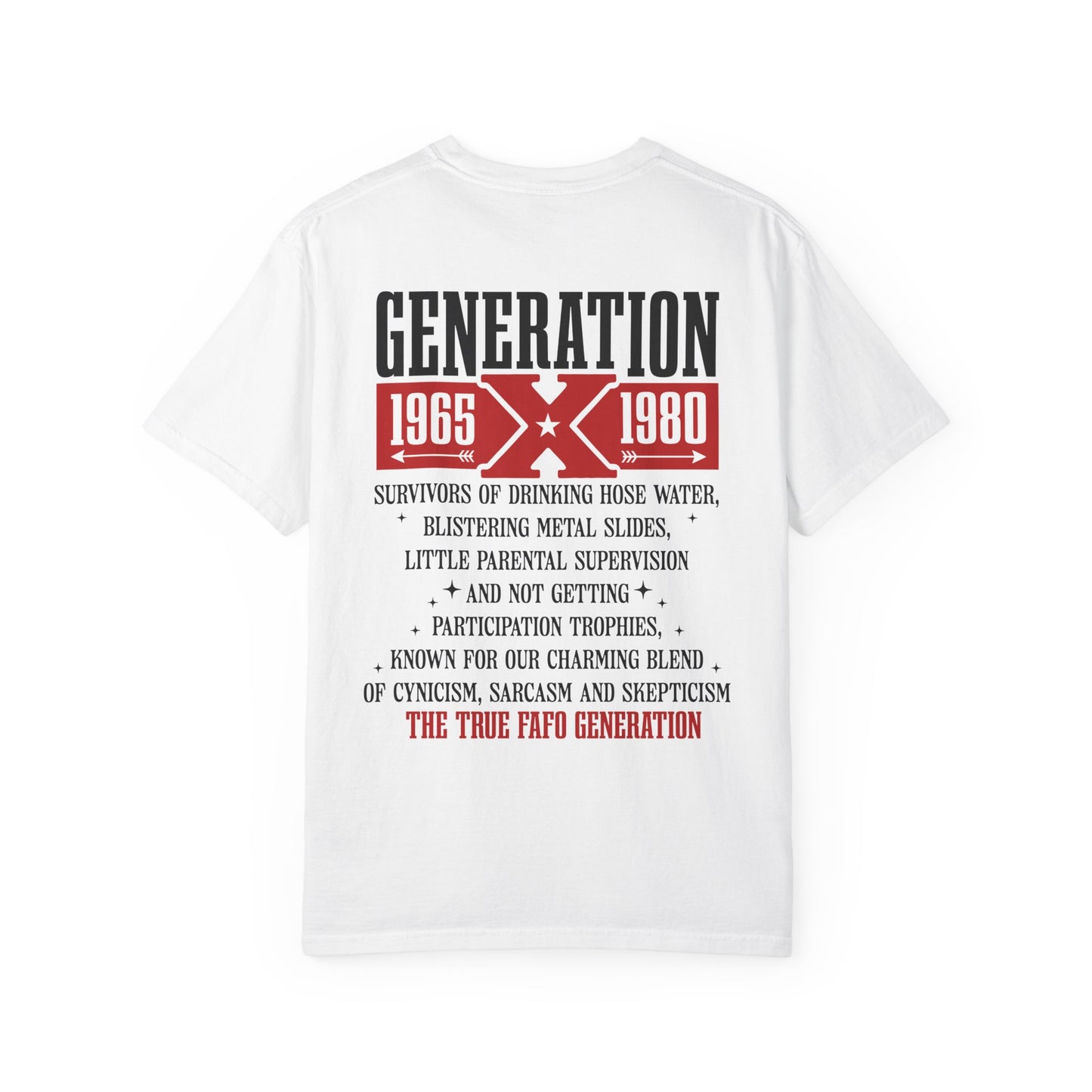 Generation X Adult Unisex Tee