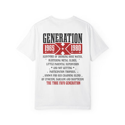 Generation X Adult Unisex Tee
