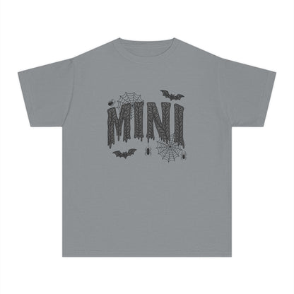 Mini Halloween Youth Tee, Spooky T-Shirt for Kids, Trick or Treat Shirt, Halloween Costume Tee, Casual Halloween Wear