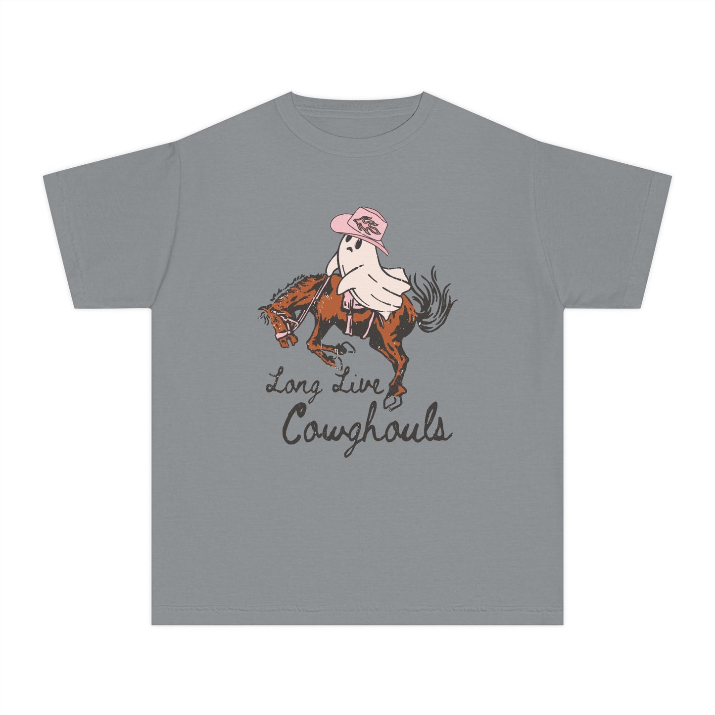 Youth Cowboy Tee, Fun Graphic Tee, Kids Western Shirt, Unique Gift for Young Riders, Birthday Apparel, Western-Themed Clothing