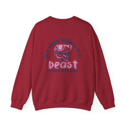 My Spirit Animal is a Beast Gildan® Crewneck Sweatshirt