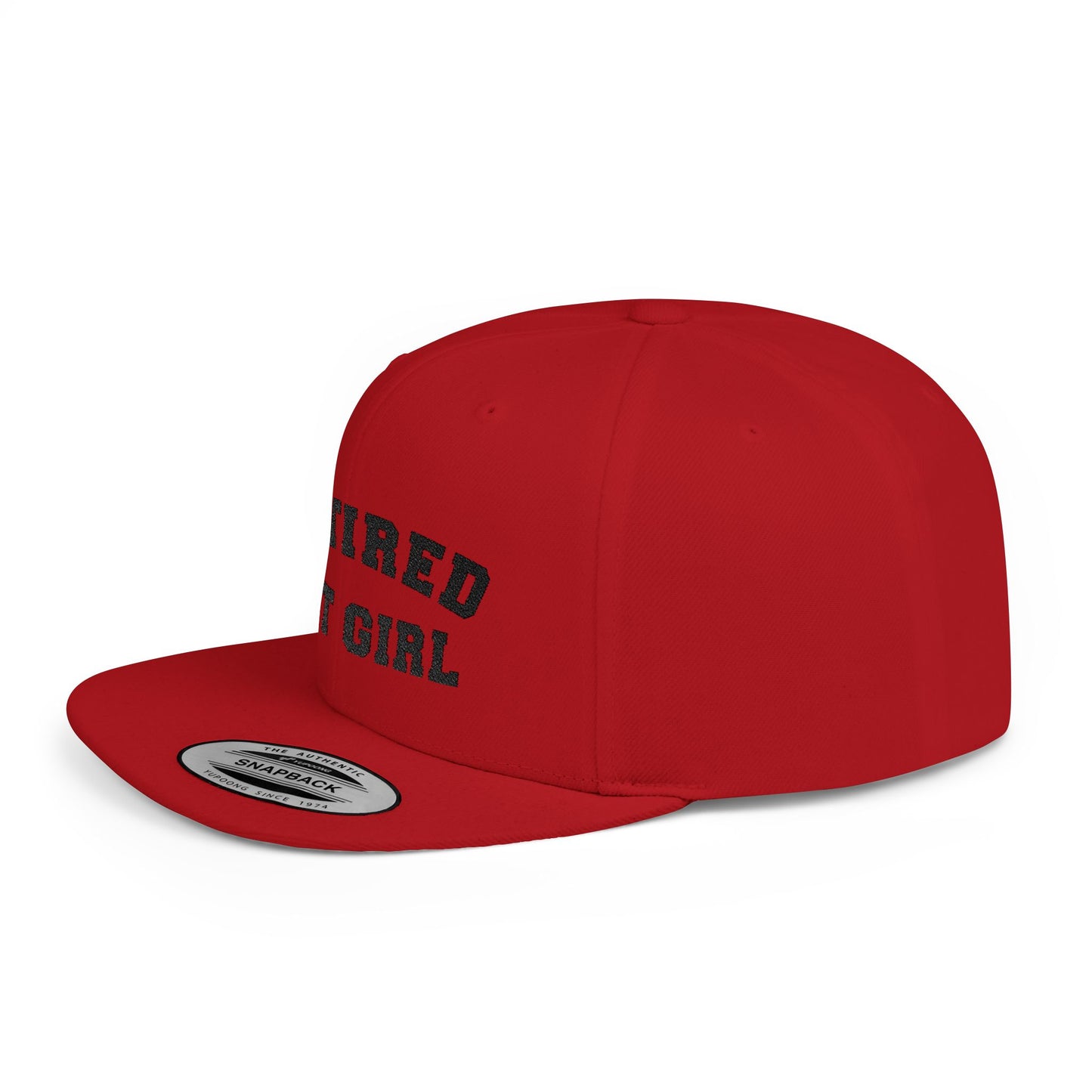 Retired Hot Girl Embroidered Cap | Funny Mom Life Hat in Multiple Colors