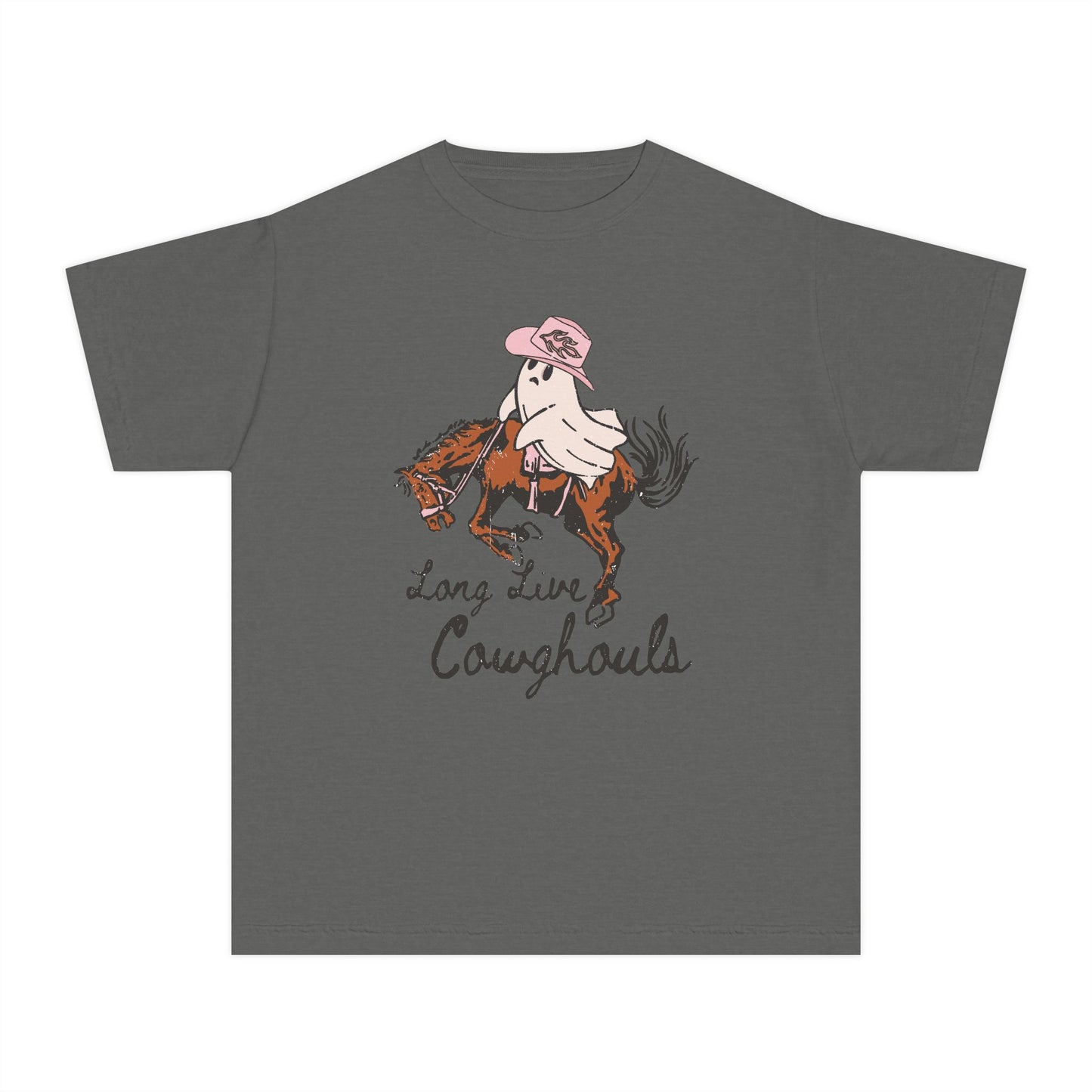 Youth Cowboy Tee, Fun Graphic Tee, Kids Western Shirt, Unique Gift for Young Riders, Birthday Apparel, Western-Themed Clothing