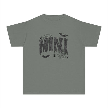 Mini Halloween Youth Tee, Spooky T-Shirt for Kids, Trick or Treat Shirt, Halloween Costume Tee, Casual Halloween Wear