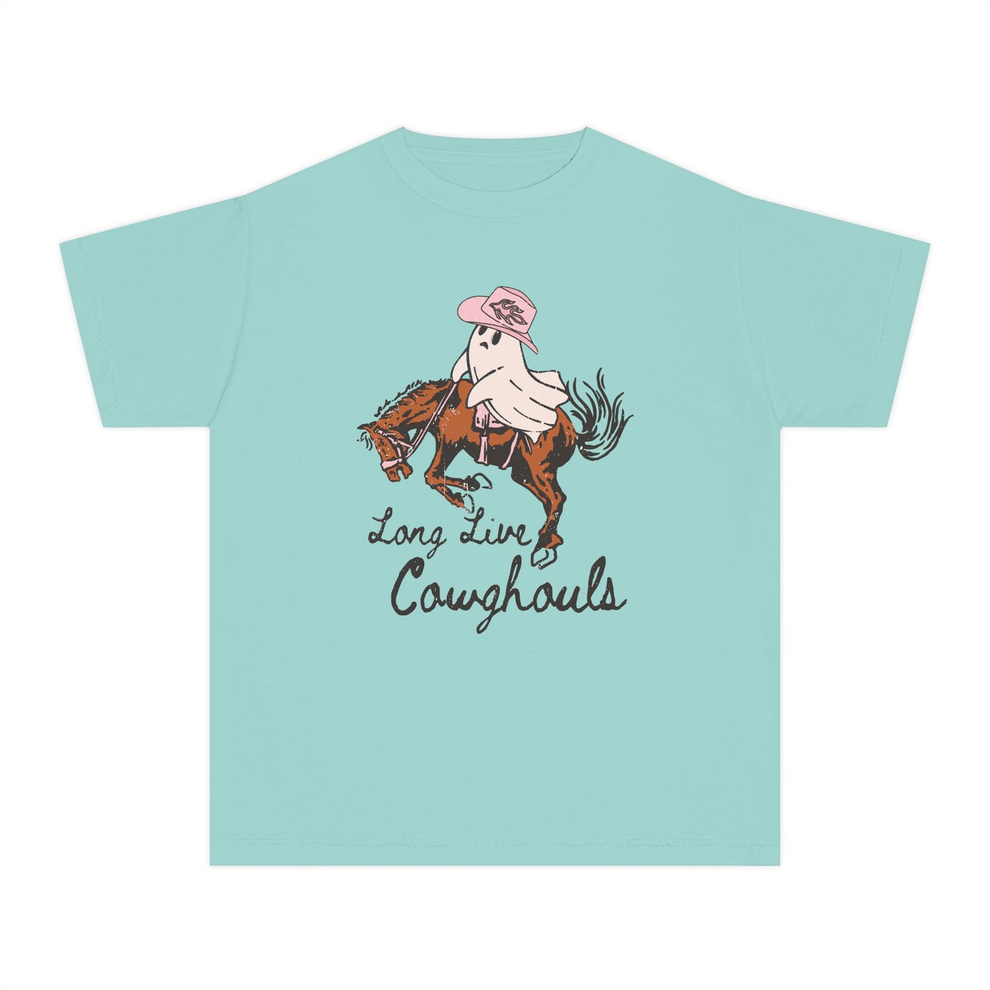 Youth Cowboy Tee, Fun Graphic Tee, Kids Western Shirt, Unique Gift for Young Riders, Birthday Apparel, Western-Themed Clothing