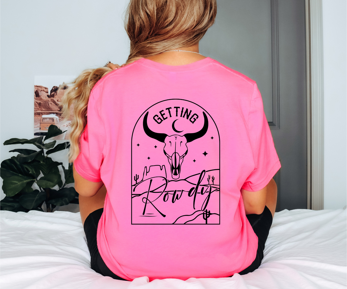Getting Rowdy Western Bridesmaids Tee