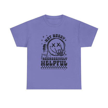 Funny Unisex Heavy Cotton Tee | Undiagnosed Raccoon Graphic | Perfect for Animal Lovers, Birthdays, Casual Wear, Gift Ideas, Coffee