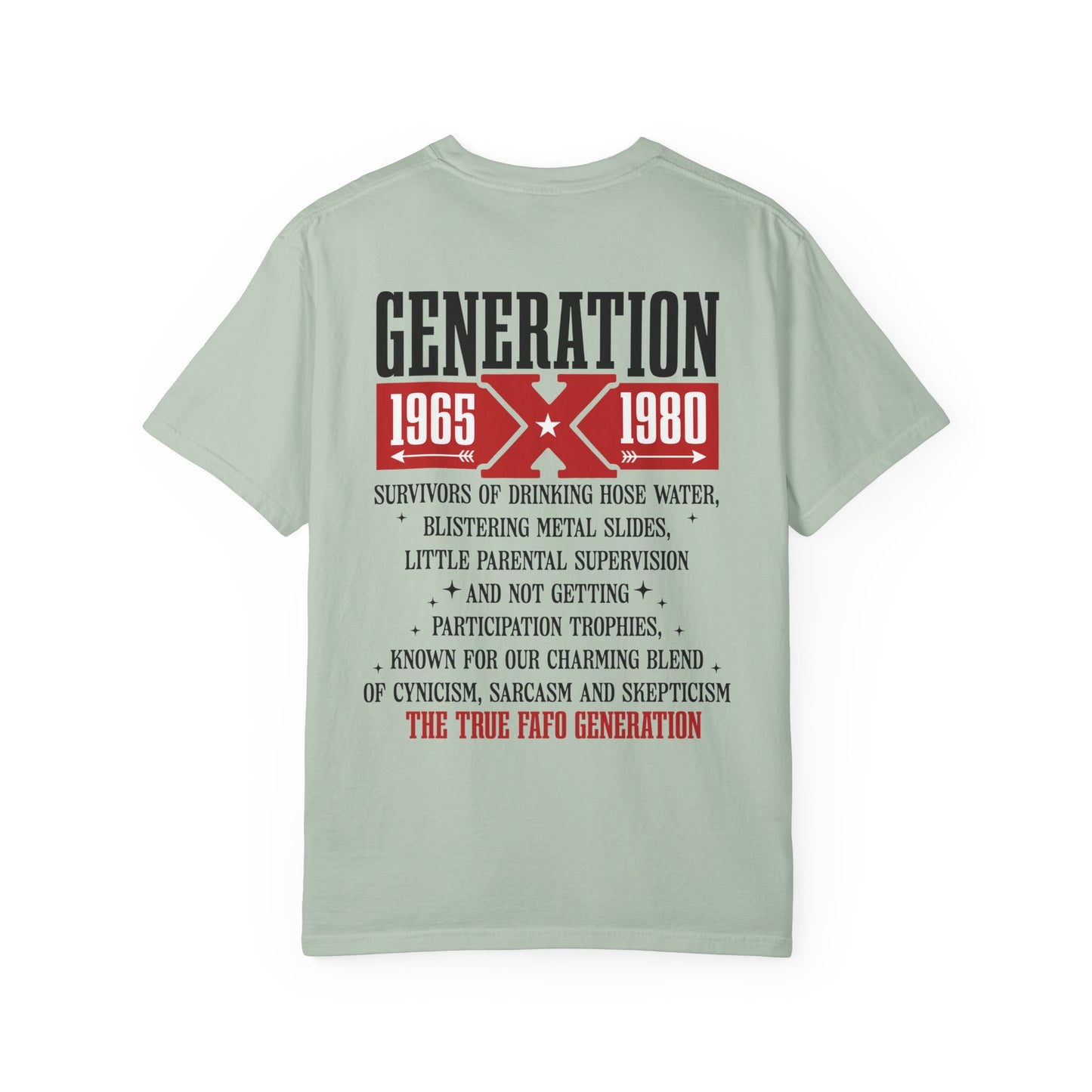 Generation X Adult Unisex Tee