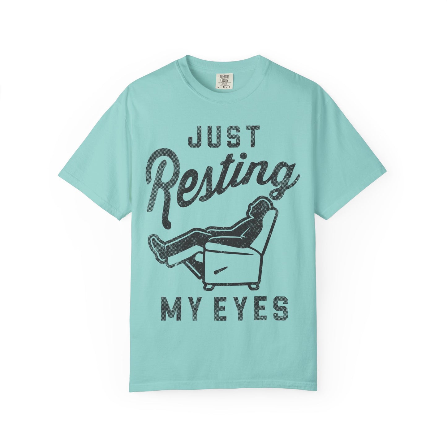 Resting My Eyes T-Shirt - Relaxed Fit Unisex Garment-Dyed Tee for Casual Comfort, Gift for Naps, Home Relaxation, Birthday Parties, [...]