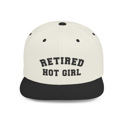Retired Hot Girl Embroidered Cap | Funny Mom Life Hat in Multiple Colors