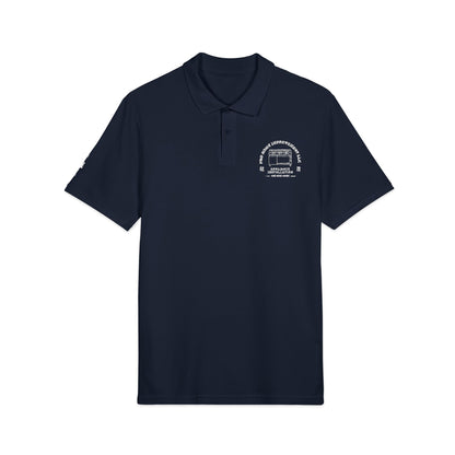 PHI Embroidered Polo - Navy/Black