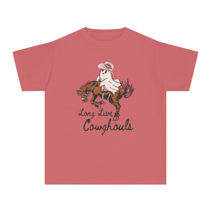Youth Cowboy Tee, Fun Graphic Tee, Kids Western Shirt, Unique Gift for Young Riders, Birthday Apparel, Western-Themed Clothing