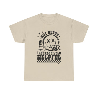 Funny Unisex Heavy Cotton Tee | Undiagnosed Raccoon Graphic | Perfect for Animal Lovers, Birthdays, Casual Wear, Gift Ideas, Coffee