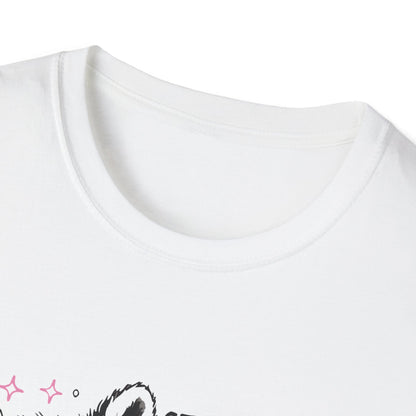 Funny Raccoon T-Shirt: 'Strawberry Jams' Graphic Tee, Humor Shirt, Unisex Casual Wear, Gift for Animal Lovers, Birthday Gift