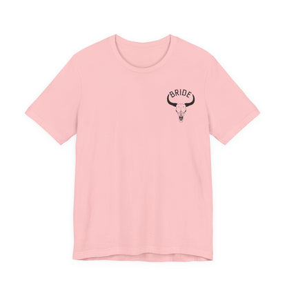 Getting Hitched Western Bride Tee