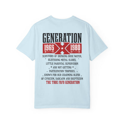 Generation X Adult Unisex Tee