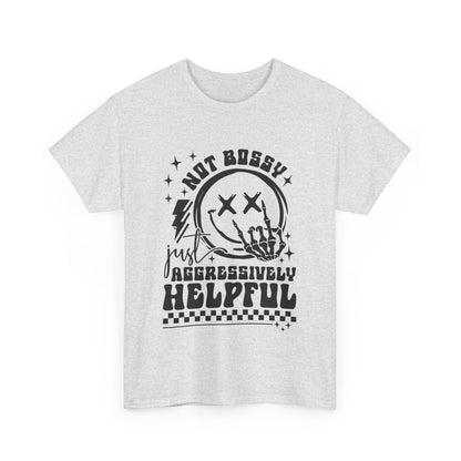 Funny Unisex Heavy Cotton Tee | Undiagnosed Raccoon Graphic | Perfect for Animal Lovers, Birthdays, Casual Wear, Gift Ideas, Coffee
