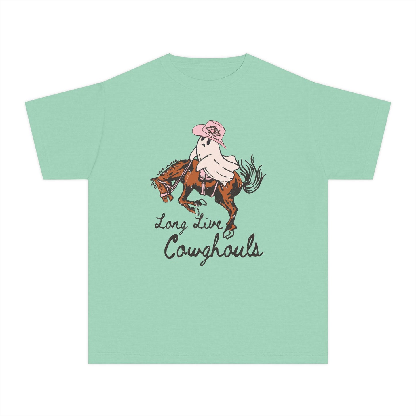 Youth Cowboy Tee, Fun Graphic Tee, Kids Western Shirt, Unique Gift for Young Riders, Birthday Apparel, Western-Themed Clothing