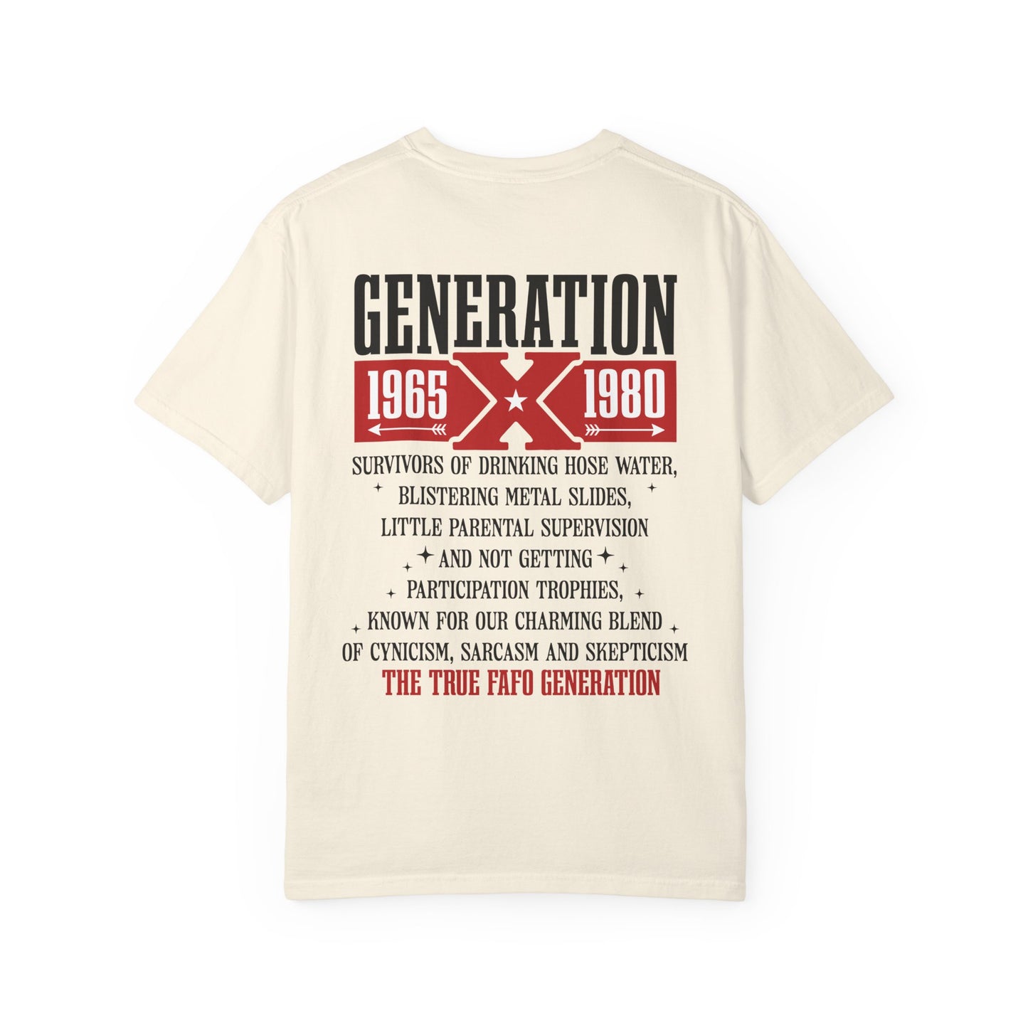 Generation X Adult Unisex Tee