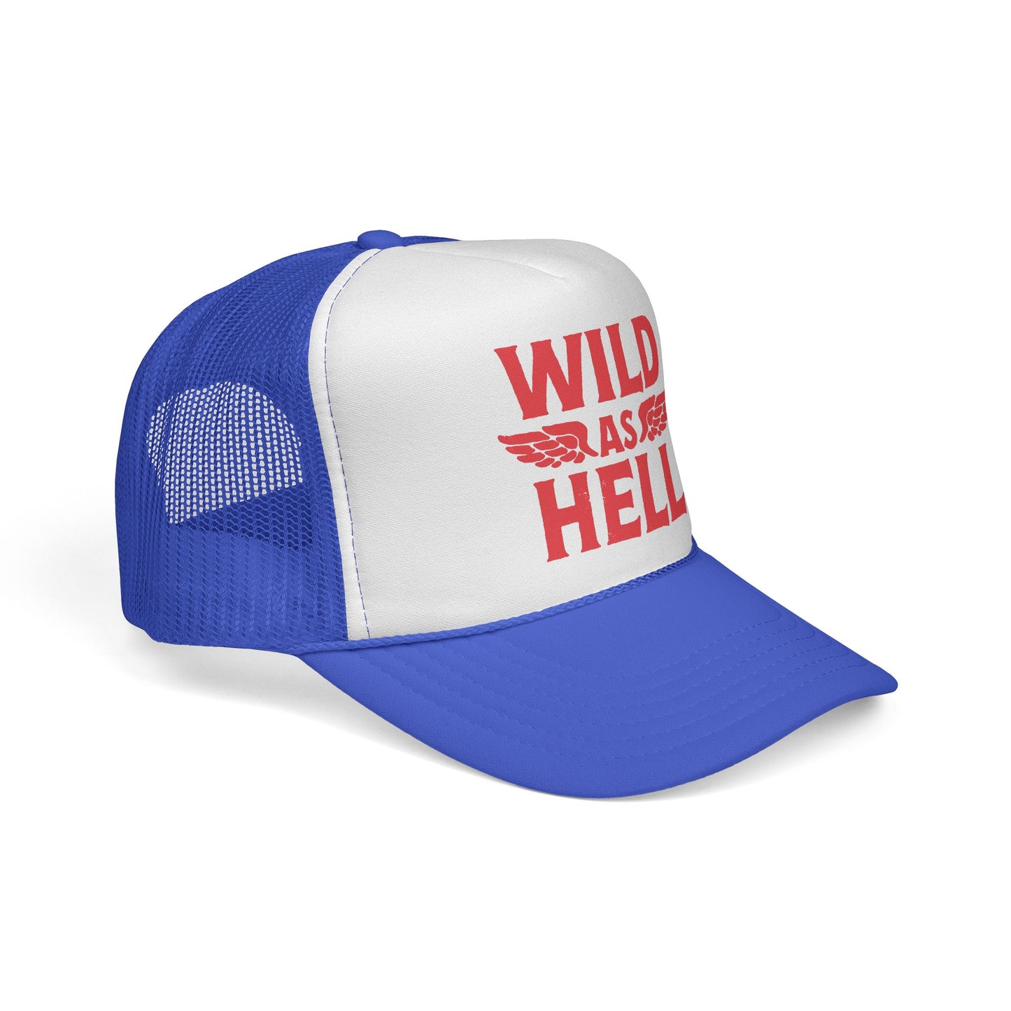 Wild as Hell Trucker Hat, Otto Trucker Cap, Country Girl Hats, Country Boy Hats, Country Saying Hats, Funny Trucker Hat, Bachelor Party Hat