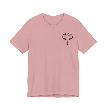Getting Hitched Western Bride Tee