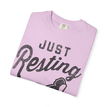 Resting My Eyes T-Shirt - Relaxed Fit Unisex Garment-Dyed Tee for Casual Comfort, Gift for Naps, Home Relaxation, Birthday Parties, [...]