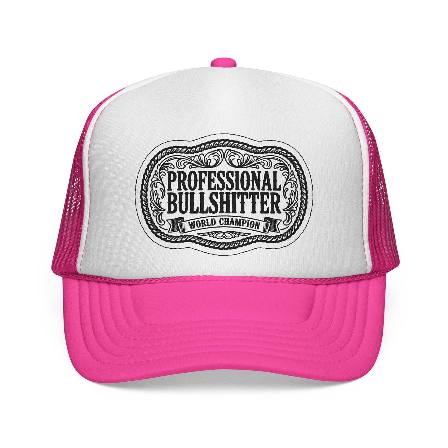 Professional Bullshitter Trucker Hat, Otto Trucker Cap, Funny Hats For Men, Adult Humor Gifts, Blue Collar Trucker Hats, Blue Collar Quote