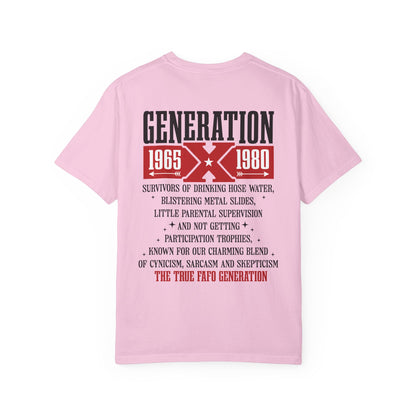 Generation X Adult Unisex Tee